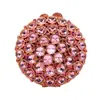 En stock Bolso de Noche Redondo Incrustado de Diamantes Bolso Joyas Nocturnas Bolso de Mano de Diamante Transfronterizo Bolso de Mano de Piedra Bolso de Mujer