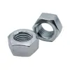 Tuerca hexagonal galvanizada grado 5 UNF americana dientes finos tuerca hexagonal grado 8.8 británica zinc blanco azul 1/4 7/8 1 pulgada