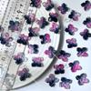 Atacado 14mm Hortênsia Esmaltada Pétala DIY Acessórios para Pulseira Grampo de Cabelo Artesanal Material para Headwear