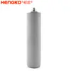 Elemento de Filtro Sinterizado de Metal para Separar Impurezas de Partículas Sólidas en Gas, Filtro Poroso de Acero Inoxidable Sinterizado para Polvo