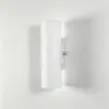 Lámpara de pared cilíndrica minimalista regulable transfronteriza con perilla para ajuste de brillo, lámpara de pared LED de aluminio para sala de estar, dormitorio y recibidor