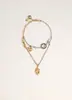 Colección Completa de Joyería: Collares Clásicos, Mascarillas Sencillas y Elegantes, Aretes de Flor Lila, Pulseras, Anillos, Collares
