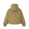 Yidao Vintage 25 Inverno Novo Desconstruído com Capuz 90 Jaqueta de Penas de Pato Brancas Masculina e Feminina Solta Casual Quente Jaqueta de Penas