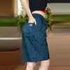 Pantalones de Cinco Puntos Jacquard de Gama Alta, Shorts Casuales de Verano Frescos y Cómodos para Hombre, Sueltos y Versátiles, Pantalones de Pierna Recta de Largo Medio en Tallas Grandes