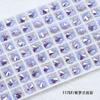Dongzhou recubierto Rosa cerezo nuevo Serie Flor de luna Flor de ciruelo Fondo puntiagudo Diamante Flor pequeña tridimensional Broca para uñas Vidrio K9 Diamante