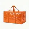 Nueva Bolsa Plegable Impermeable y Resistente a Manchas para Mudanzas Transfronterizas con Gran Capacidad, Cierre de Cremallera, Pe Tejido Recubierto de PP