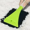 Pala de Nieve para Coche Pequeña Multicolor Esponja de EVA Resistente a la Escarcha Mango Fácil de Romper Plástico Raspador para Quitar Escarcha Pala para Quitar Nieve