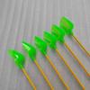 Cuchara de cebo de fibra de vidrio de doble sección de una sola sección cuchara de cebo de metal cuchara de cebo para pesca competitiva