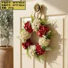 Promoção EspecialGuirlanda de Natal, decoração de guirlanda, vitrine, guirlanda de videira, pingente para árvore de Natal e arco de porta