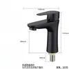Grifo de Lavabo de Acero Inoxidable 304 Monomando Frío Baño Lavabo Lavado de Manos Balcón Lavabo Caño Recto Caño Curvo Cintura Pequeña