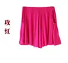 Shorts Casuais de Modal Soltos Tamanho Grande Calças de Praia Bolso Calças de Perna Larga Verão Finos Novos Hot Pants Femininos