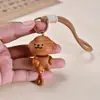 Lindo Gato que se Mueve Colgante para Bolso con Borla Regalo para Discotecas Llavero Práctico Serie de Alivio del Estrés y Sanación para Hombres y Mujeres