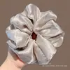 Diadema Elástica para el Cabello Moda Coreana Dongdaemun para Mujeres Tacto de Alta Gama Súper Grande Elástico Versátil Duradero Cuerda para el Cabello Goma Elástica