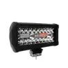Luz de Trabajo LED Automotriz de Alto Brillo de Tres Filas, Tira de Luz Foco, Foco Delantero en Techo de Vehículo Todoterreno, Plástico Ultra Brillante Luz Fuerte