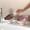 Hogar Baño Ventosa Lujo Accesible Jabonera Drenaje Hogar Ventosa Jabonera Almacenamiento Baño Jabonera
