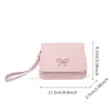 Porta-moedas de Mão Porta-cartões Feminino 2025 Novo Couro Macio com Textura de Lichia Zíper Pequena Bolsa de Moedas Bolsa de Moedas Tendência