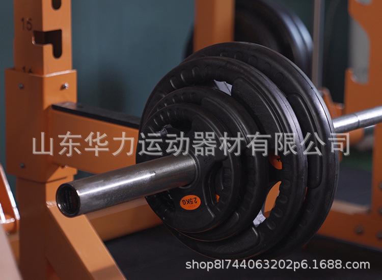 杠铃片大小孔3 5cm三孔手抓杠铃杆哑铃片