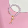 Nuevo Pulsera de Cerámica Imitación Gato para Estudiantes y Niños Pulsera Dulce y Linda Pulsera de Garra de Gato Brillante de Dos Colores Glaseada