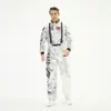 Disfraz de astronauta para cosplay de Halloween, mono de traje espacial, traje espacial para fiestas navideñas y juegos de rol