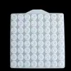 Forma para Bolo Fondant de Chocolate 64 Formatos Iguais de Bolo Donut Estrela Coração Molde de Silicone