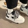 Zapatos de Mujer para Otoño e Invierno 2024 Nueva Llegada Estilo Escolar Blancos Versátiles Zapatillas Casuales de Suela Gruesa Versátiles para Niños
