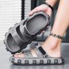 Sandalias de plataforma para hombre, de verano 2025, antideslizantes, resistentes al desgaste, informales, para exteriores, deportivas.
