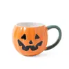 Caneca de Abóbora 3D Tao Runhui, Caneca de Cerâmica com Rosto de Fantasma de Halloween, Caneca de Café Criativa, Copo de Água para Café da Manhã Doméstico