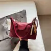 Bolso de Contraste de Color Casual de Nicho Estilo Maillard para el Trabajo Nuevo 2025 Bolso Cruzado Versátil para Mujer Bolso de Hombro Retro para Debajo del Brazo