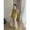Novo Estilo Verão 2026 Coreano Dongdaemun Elegante Top Soltinho Linho Corte A com Mangas Curtas nos Ombros