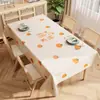 Toalha de Mesa à Prova de Óleo Impermeável Sem Lavagem PVC Tapete de Mesa Luxo Leve High-End Tapete para Mesa de Jantar Anti-Queimadura Mesa de Centro Retangular Toalha de Mesa