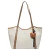 Bolso tote de textura nicho para mujer, nuevo estilo retro, gran capacidad, de un solo hombro, para llevar debajo del brazo, bolso para ir al trabajo, de mano