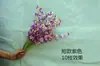 Orquídea dançante artificial arranjo de flores de interior flor artificial flor artificial sala de estar armário de TV decoração de casa nova decoração de flores flor de primavera