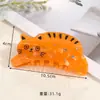 Lindas Pinzas para el Cabello de Acetato de Dálmata de Dibujos Animados para Niñas, Pinzas de Tiburón con Forma de Gato y Tigre, Divertidos Accesorios para el Cabello al por Mayor