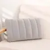 Almohada Inflable Grande para Adultos Extra Grande Cuadrada de Viaje Portátil para el Hogar Almohada Inflable para Siesta Almohada Lumbar Respaldo