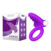 Anillo vibrador de tacto suave para hombre, con forma de delfín, para lengua, con resonancia para parejas, juguetes sexuales para adultos, para el cabello.