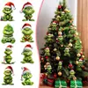 2023 Producto Nuevo Transfronterizo Decoración Navideña Grinch Colgante Dibujo Animado Colgante Árbol de Navidad Interior de Coche Navideño