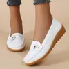 Zapatos Nuevos para Madres de Primavera y Otoño Zapatos de Frijol Mocasines para Mujer Moda Versátil Exclusivo Transfronterizo