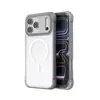 Adecuado para Apple iPhone 18Promax Funda Magnética Translúcida tipo Piel con Airbag para Teléfono Apple 18Pro