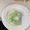 Dulce Liga para el Cabello Scrunchie para Mujeres, Satén de Alta Gama Estilo Coreano Versátil Cuerda para el Cabello, Suave Encaje Lunares Accesorio para el Cabello, Pañuelo Cuadrado para la Cabeza