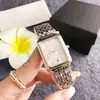 Reloj Cuadrado Pequeño de Moda para Mujer Esfera Romana Reloj de Cuarzo Marco Cuadrado de Línea Punteada Esfera Exquisita Correa de Acero Aleado