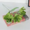 Producto de Flor de Hilo Terminada, Ramo Individual de Lirio Tejido a Crochet Puramente Hecho a Mano, Flor Artificial, Regalo de San Valentín, Flor Tejida a Mano