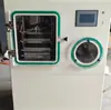 Secador de Congelamento Pequeno de Laboratório Usado 0,3 Quadrado Doméstico Pequeno Frutas Alimentos para Animais de Estimação Equipamento de Secagem por Congelamento em Baixa Temperatura