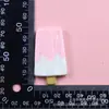 Helado Grande de Dos Colores Helado Juego de Comida Accesorios de Resina Pegamento de Crema Estuche de Teléfono Diy Llavero de Refrigerador Lote