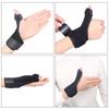 Protector de muñeca para pulgar, funda protectora fija para dedos, articulación de muñeca, distensión de muñeca, esguince, placa de aluminio, protector fijo para dedos