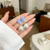 Pendientes Populares Galvanizados para Mujer, Moda de Lujo Ligero, Elegantes de Gama Alta, Perla Gota de Agua, Pendientes de Botón Estilo Francés