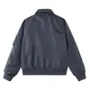 Chaqueta de Vuelo tipo Béisbol Unisex con Cuello Alto para Primavera y Otoño