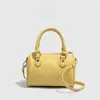 Bolso de Mano de Cuero de Vaca de Primera Capa para Mujer Moda Transfronteriza Nuevo Boston Bolso Versátil de Hombro Cruzado