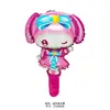 Globos con Temática de Dibujos Animados Sanrio, No Tóxicos para Niños, Decoraciones de Cumpleaños, Globos de Papel de Aluminio, Globos de Amoníaco Flotantes
