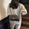 Moda de Comercio Exterior Versátil Bolso Texturizado de Alta Calidad Bolso Cuadrado Pequeño para Mujer 2025 Nuevo Bolso de Hombro Único Cruzado para Llevar Bajo el Brazo