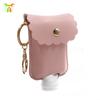 Bolsa de cintura 60ml PU porta-álcool em gel com frasco porta-líquido de limpeza para mãos sem enxágue